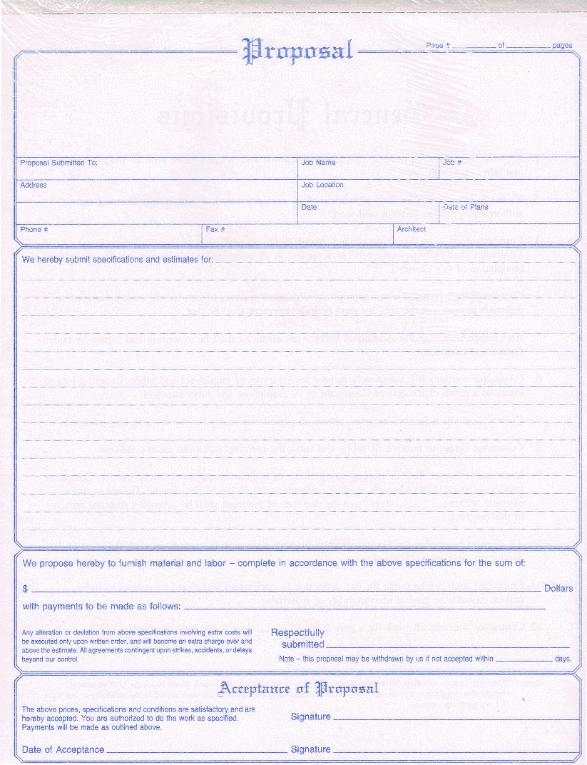 Bid Proposal Template Get Free Sample - PandaDoc