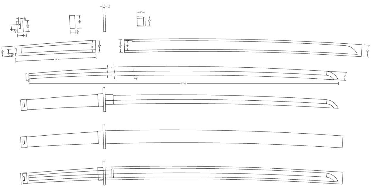 Knife Templates and patterns Storm The Castle