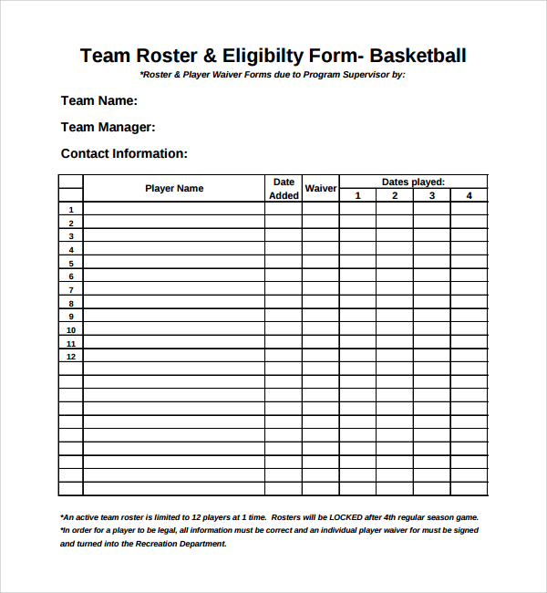 Basketball Practice Plan Word Template PDF Download