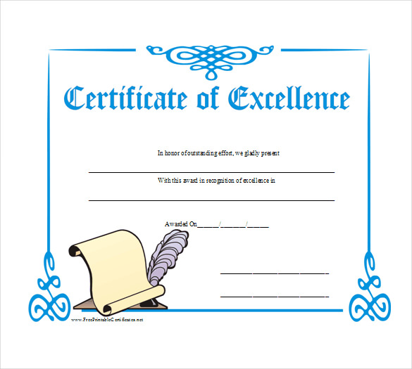 3+ Certificate of Appreciation Template Free Templates