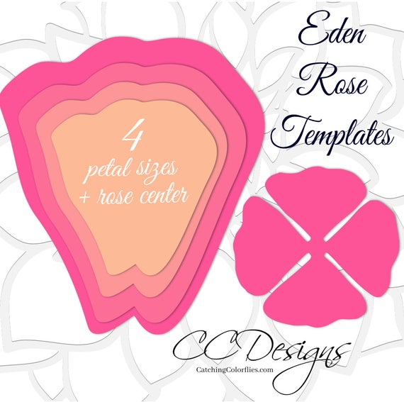 All 20 PDF & SVG DIY Giant Paper Flower Template