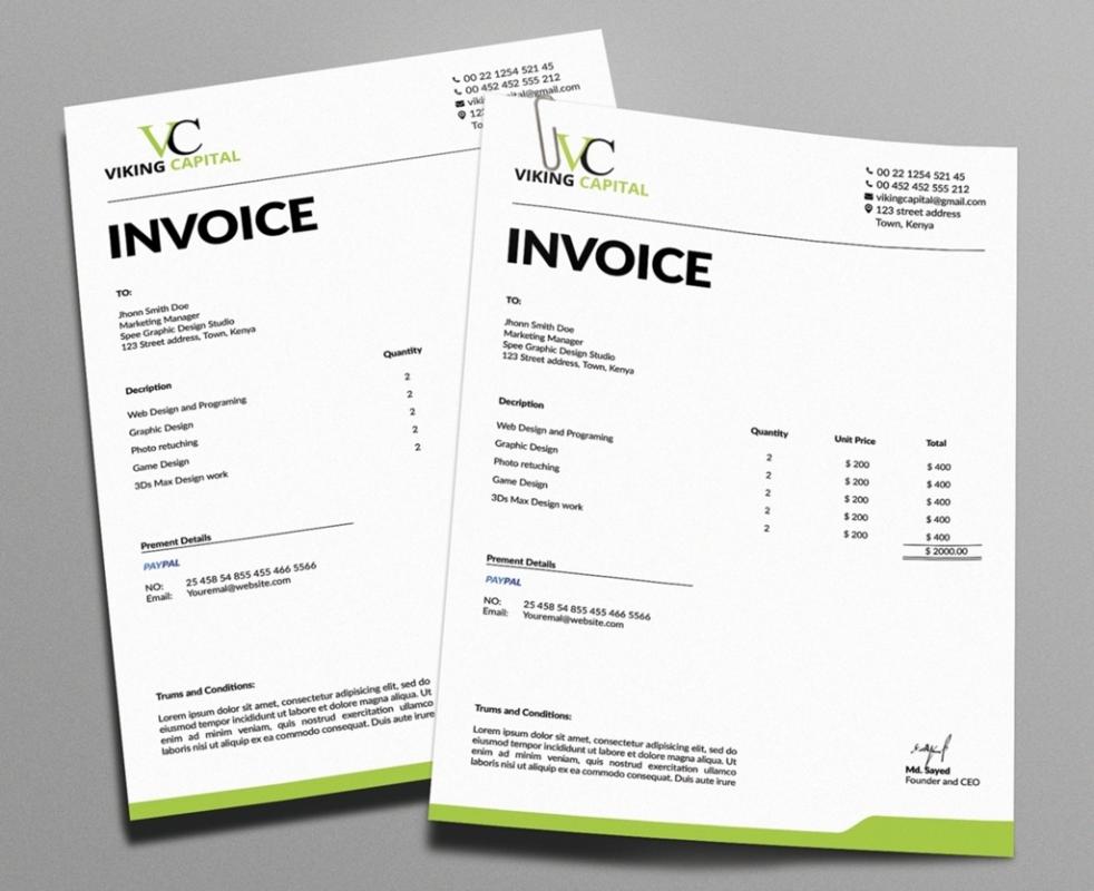 Free freelance contract invoice template Jobs Employment